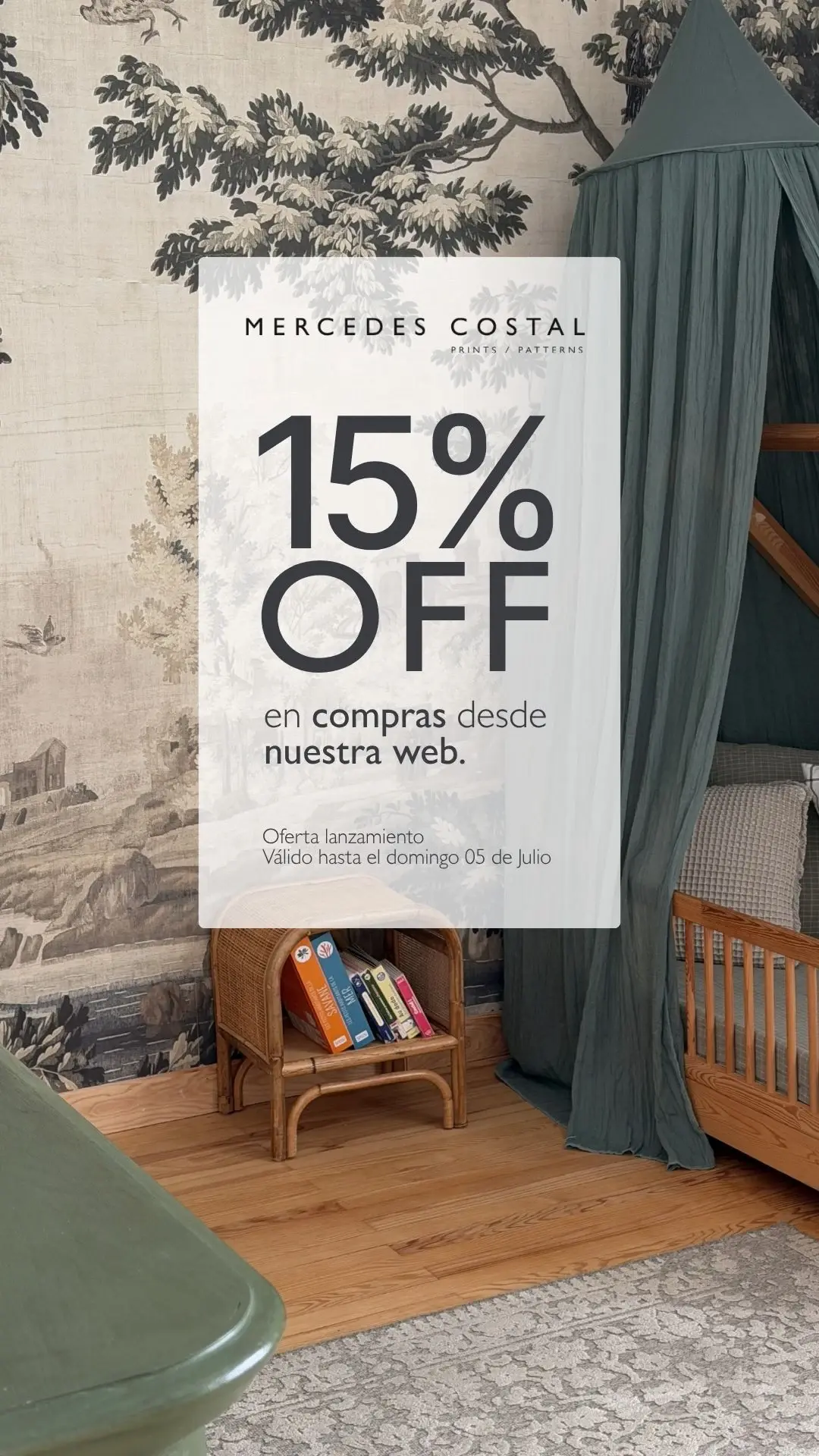 Mercedes Costal — 15% OFF de lanzamiento