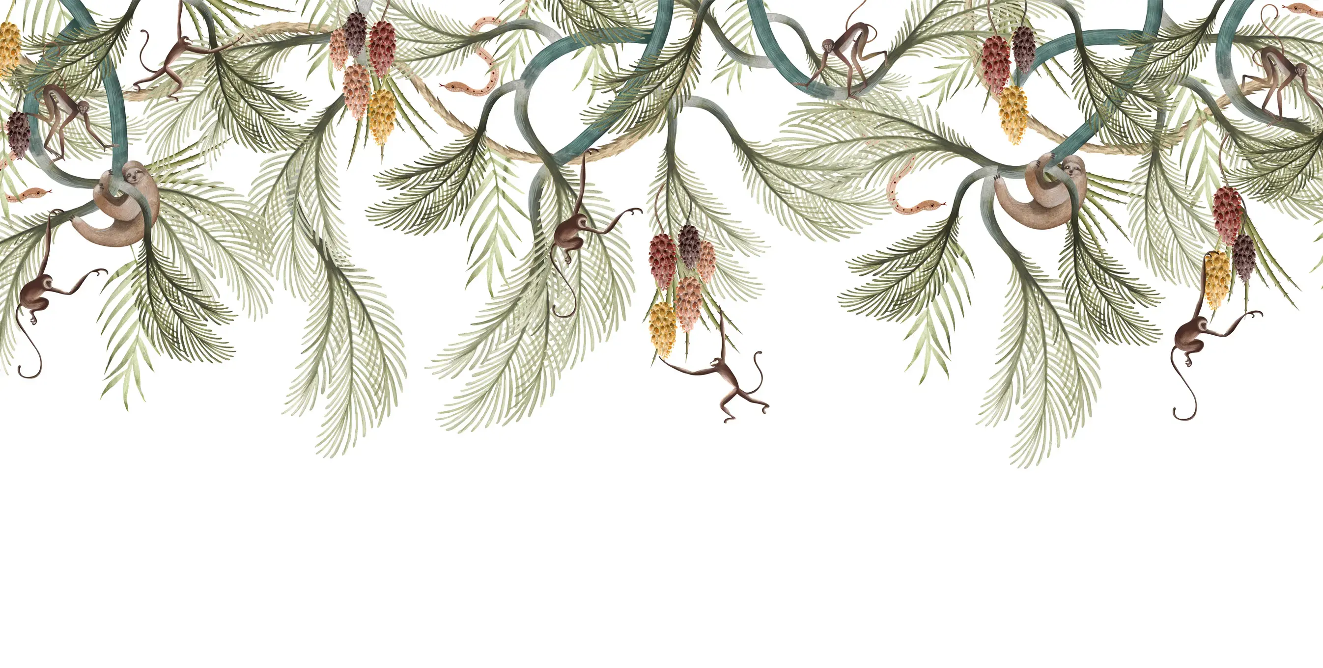 Mural Jardín Colgante