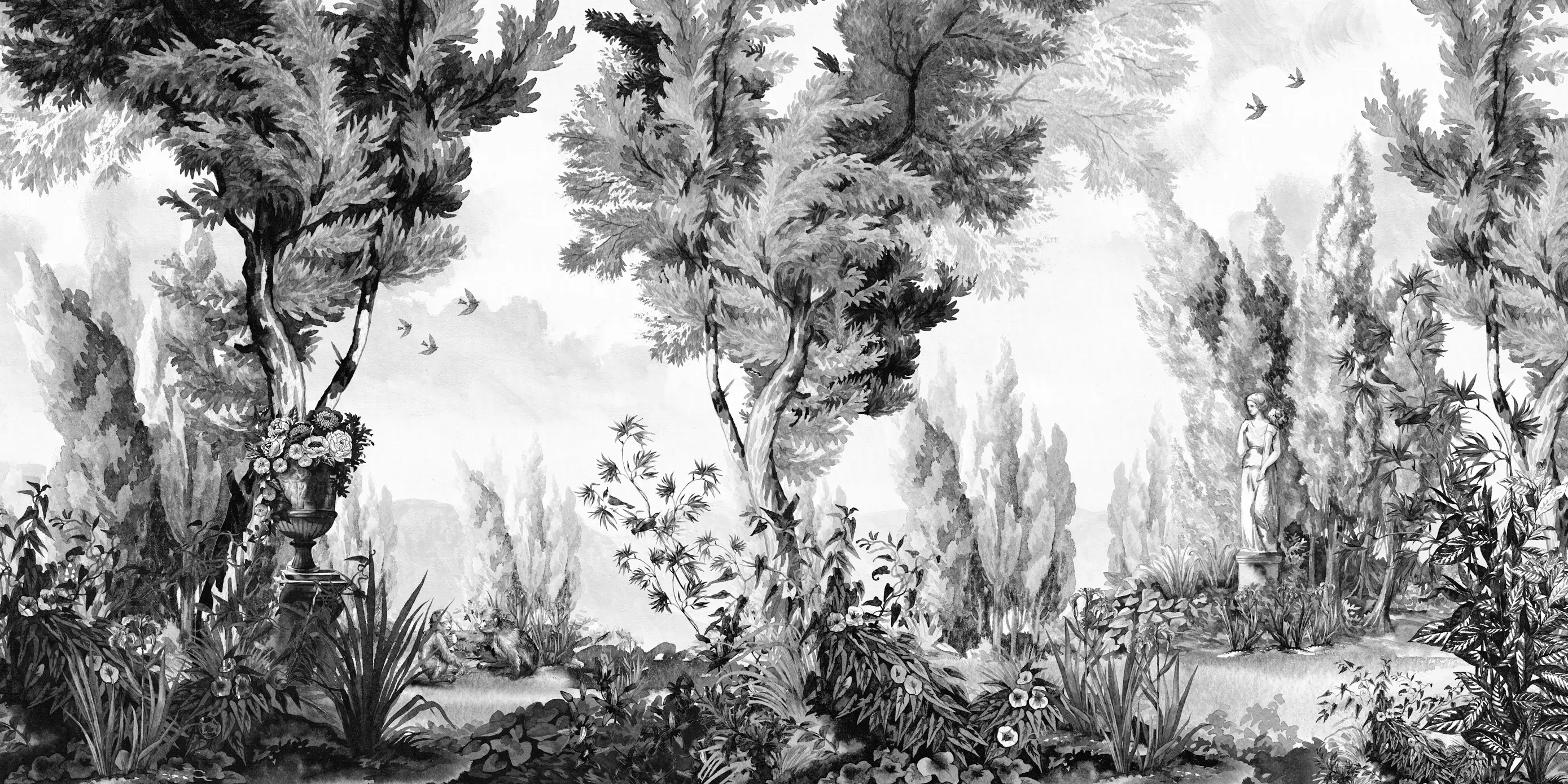 Mural Jardín Victoriano