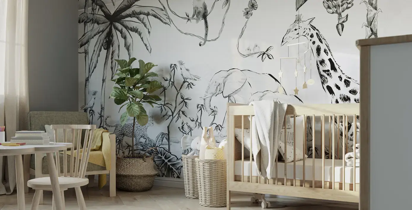 Montaje Jungla en Tintas