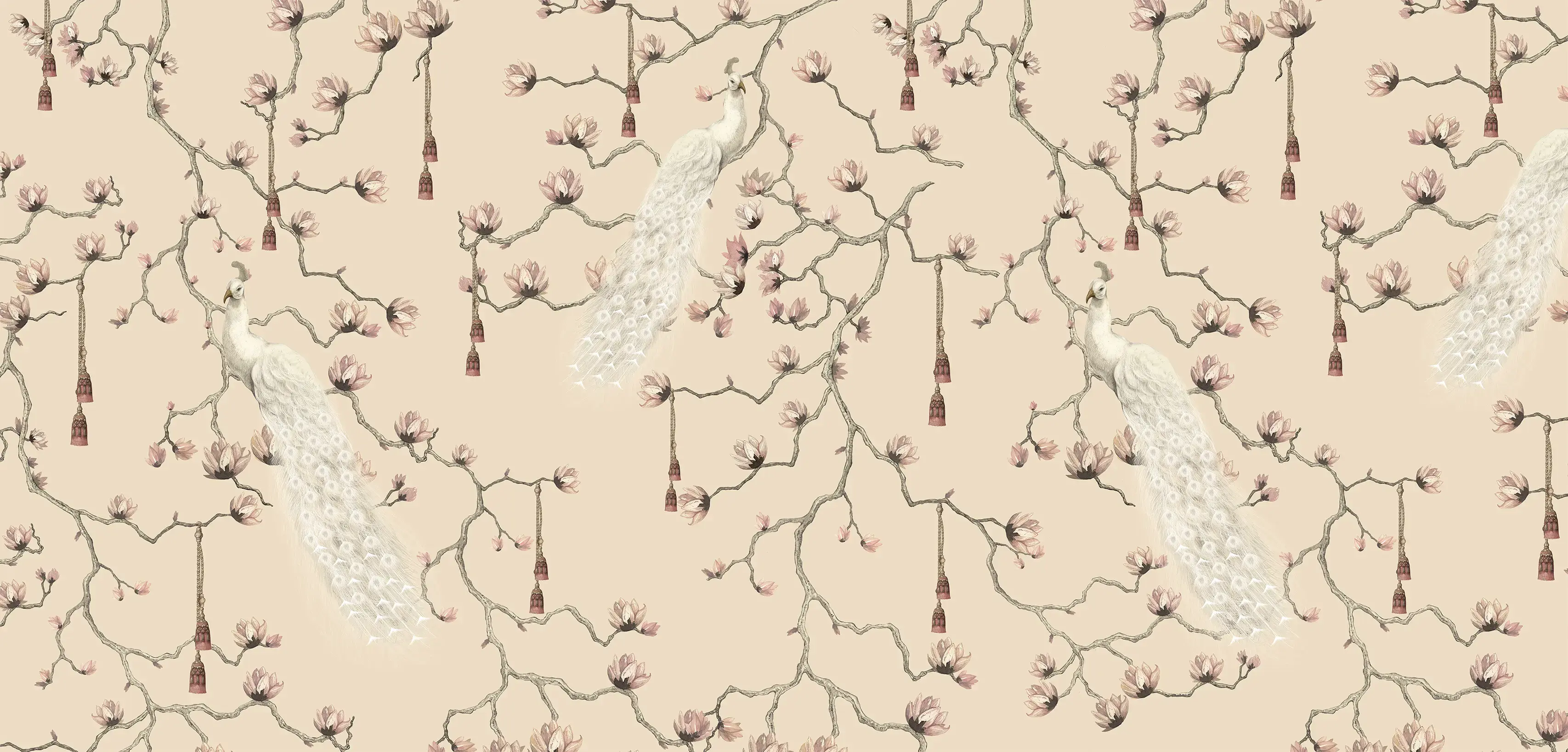 Mural Magnolia Real