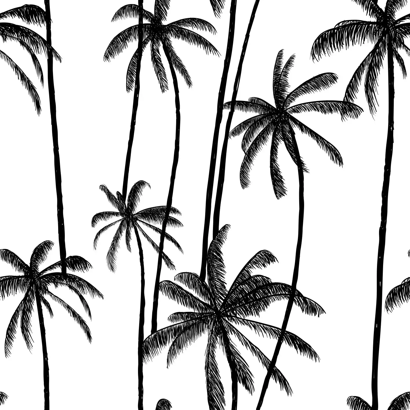 Mural Palms
