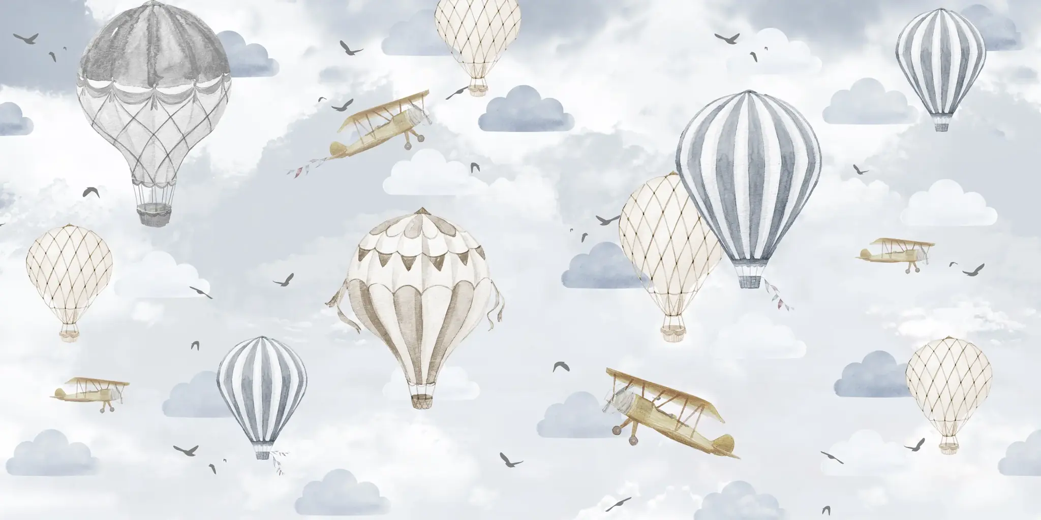 Mural En las Nubes