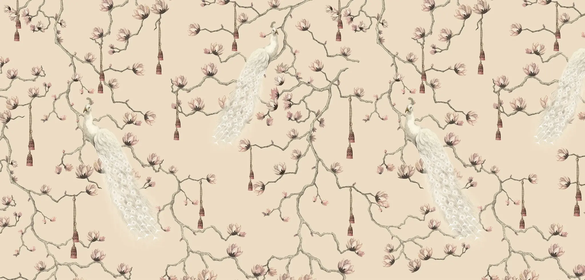 Mural Magnolia Real