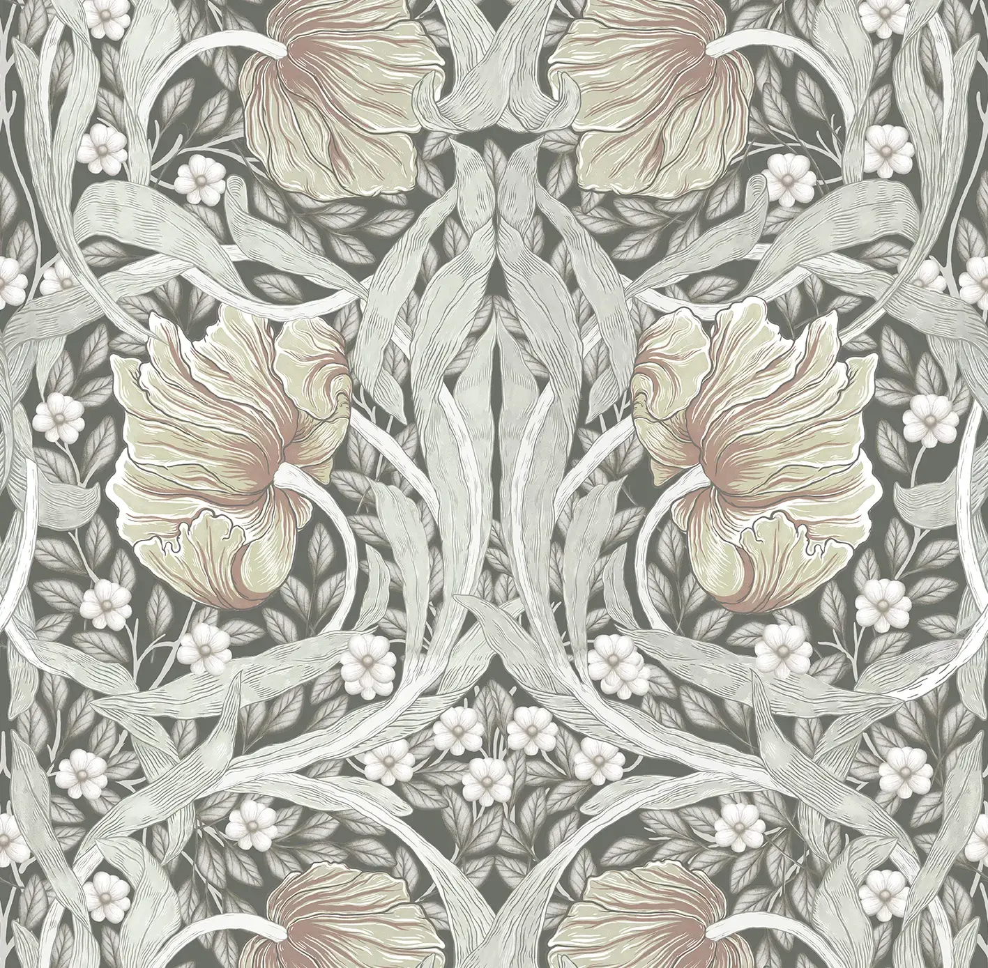Mural Tulip Dark